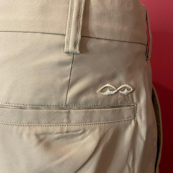 Snake Eyes Men's Beige Golf Pants - Size 40/30 - Picture 2 of 4